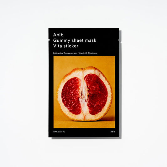 Abib Gummy Sheet Mask Vita Sticker - OVERRATED