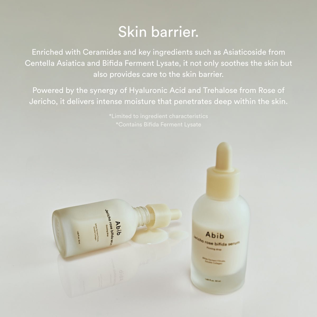 Abib Jericho rose bifida serum Firming drop - OVERRATED