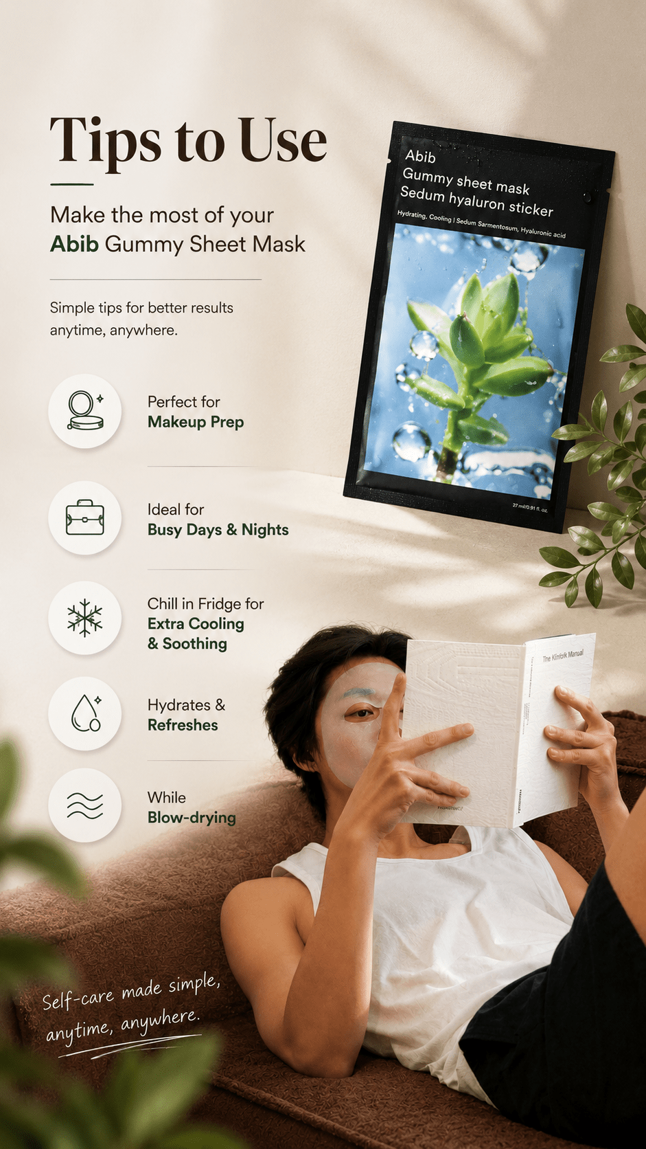 Abib Mild Acidic pH Sheet Mask Honey Fit - OVERRATED