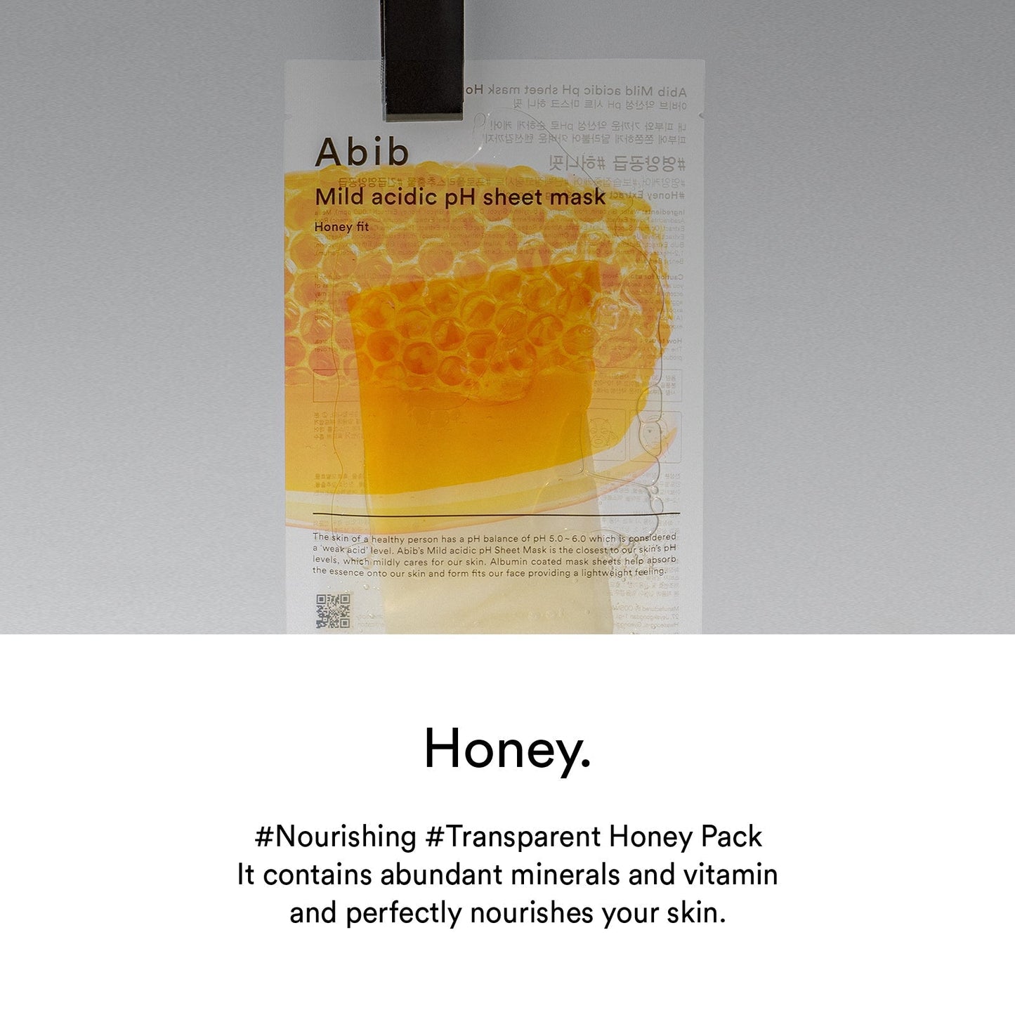 Abib Mild Acidic pH Sheet Mask Honey Fit - OVERRATED