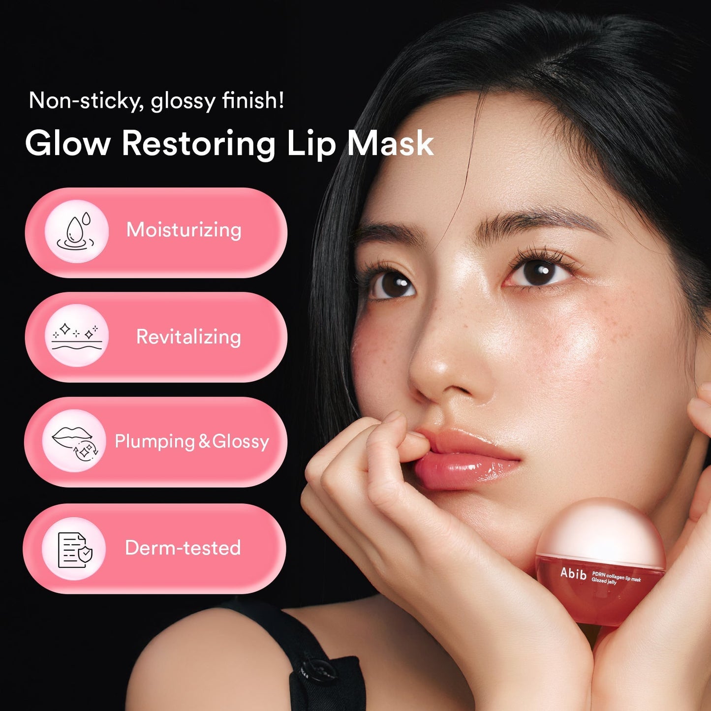 Abib PDRN Vegan Collagen lip mask Glazed jelly - OVERRATED