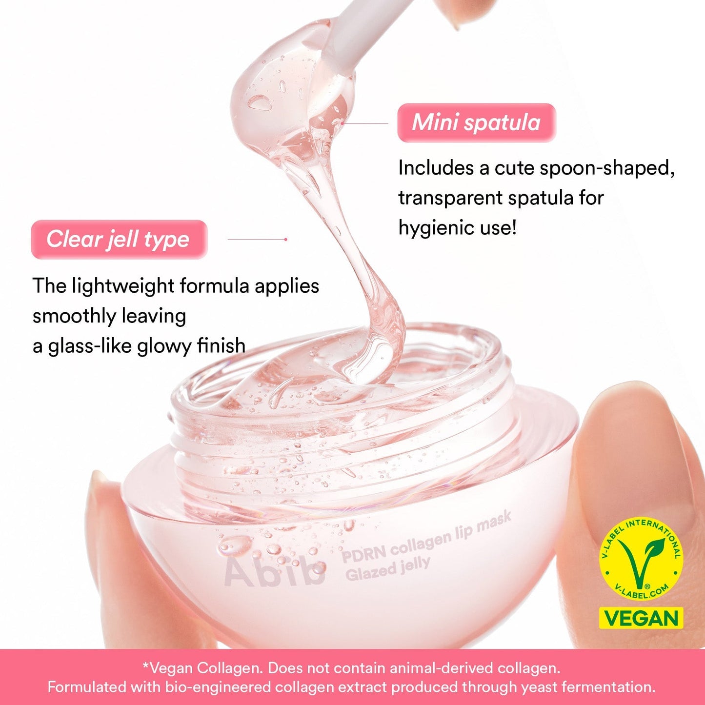 Abib PDRN Vegan Collagen lip mask Glazed jelly - OVERRATED