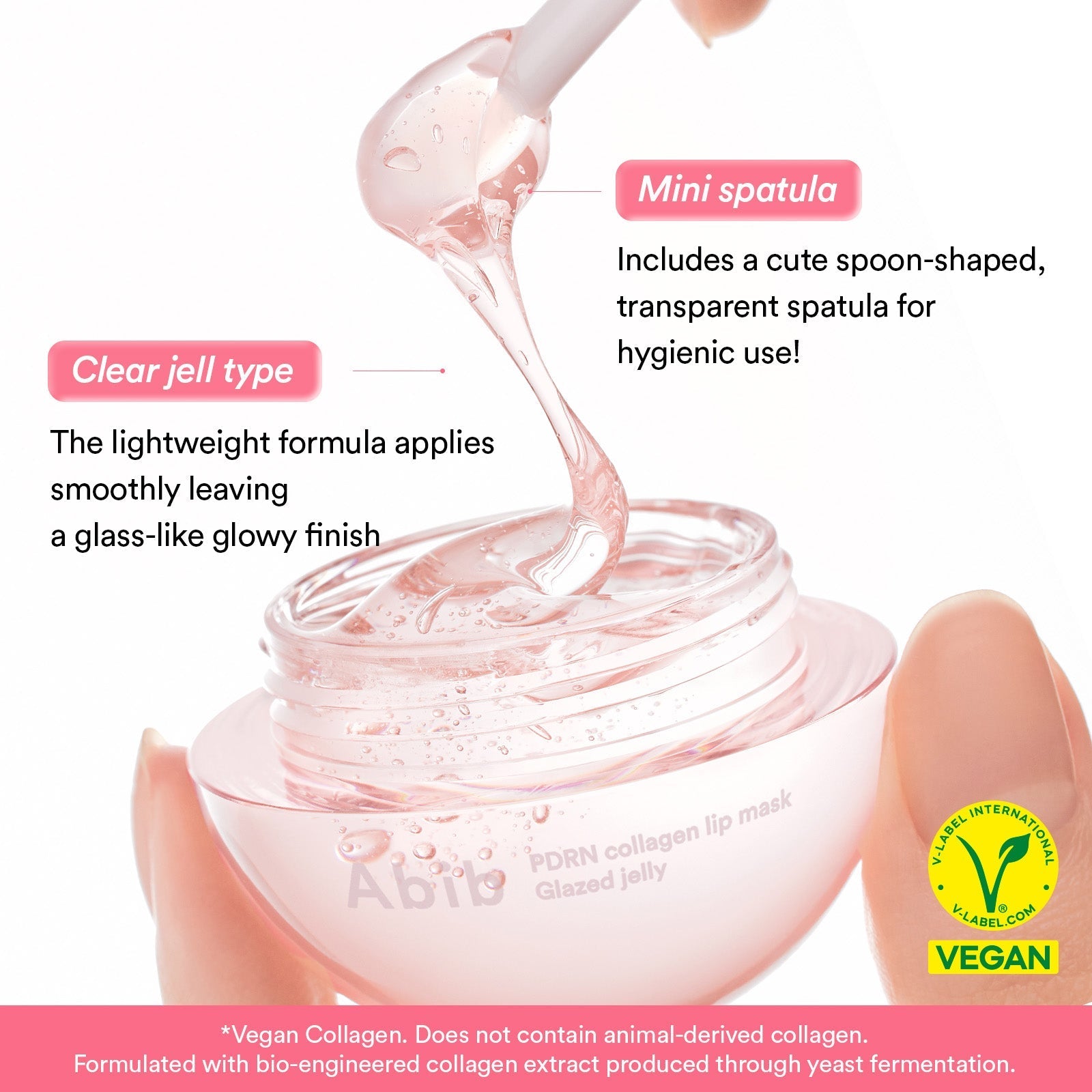Abib PDRN Vegan Collagen lip mask Glazed jelly - OVERRATED