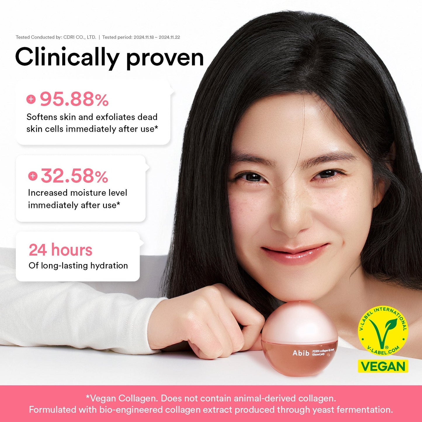 Abib PDRN Vegan Collagen lip mask Glazed jelly - OVERRATED