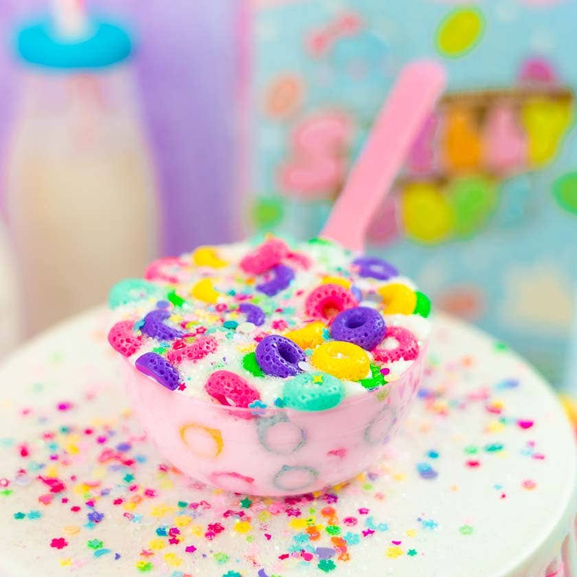 Kawaii Slime Co. Shelly Loops Cereal Slime DIY Kit