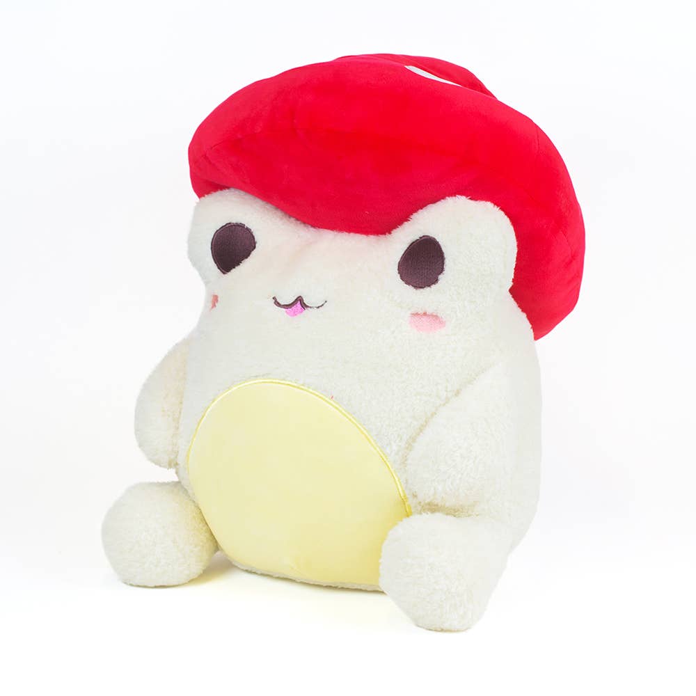 Hug Sized - Toadstool Wawa Cute Fluffy 15" Mushroom Frog