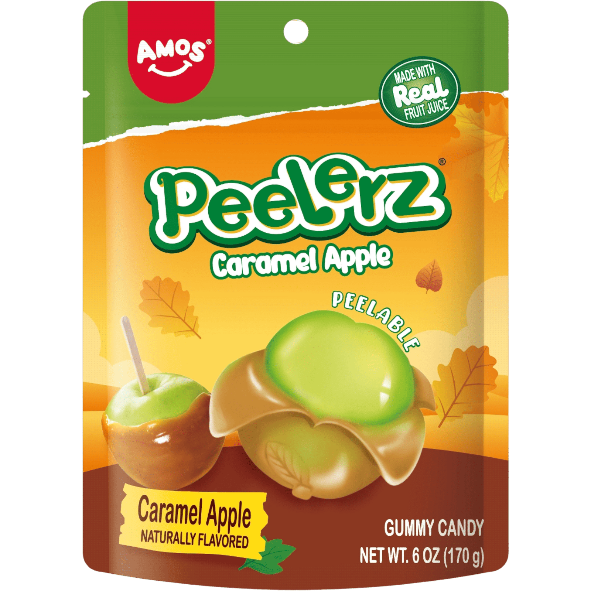 Amos Peelerz Caramel Apple 6 oz - OVERRATED