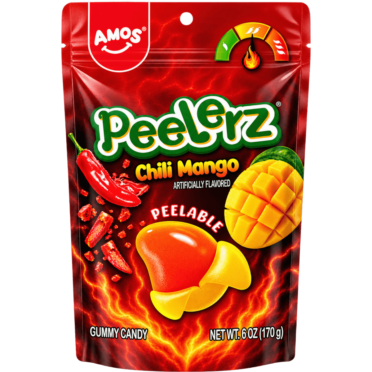 Amos Peelerz Chili Mango 6 oz - OVERRATED