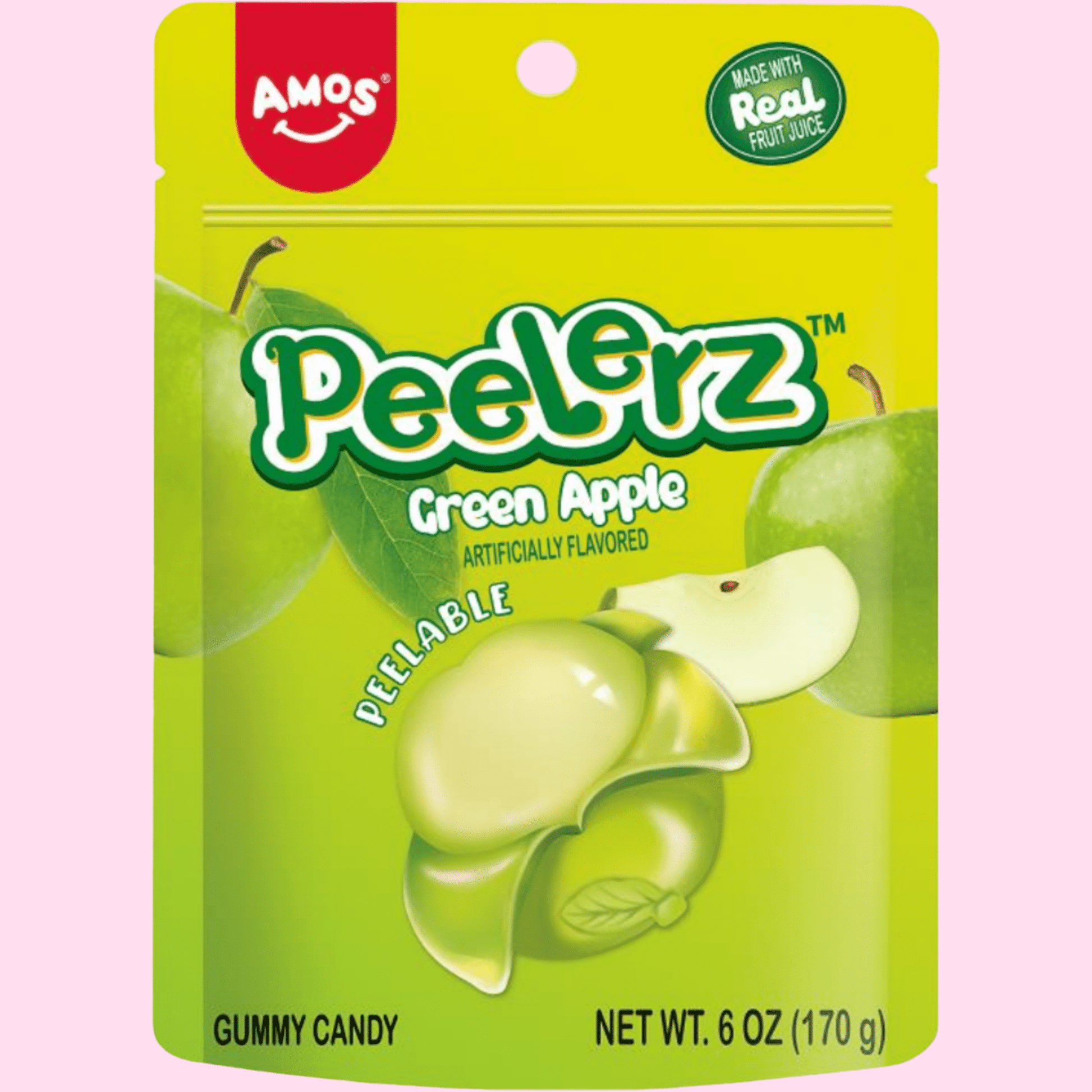 Amos Peelerz Green Apple 6 oz - OVERRATED
