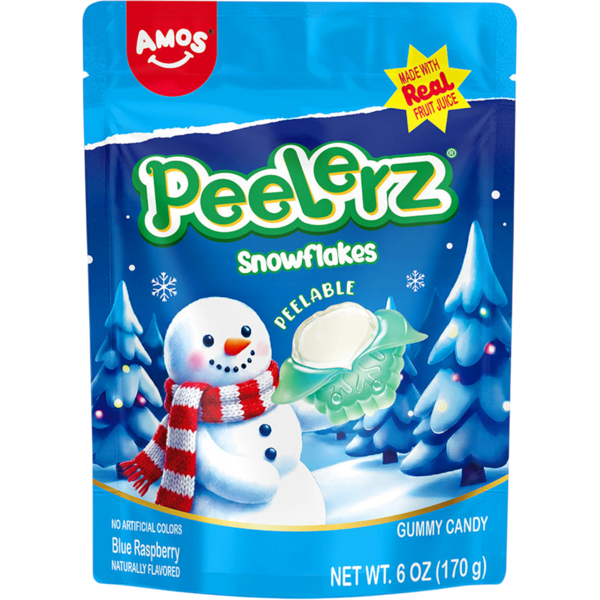 Amos Peelerz Snowflakes 6 oz - OVERRATED