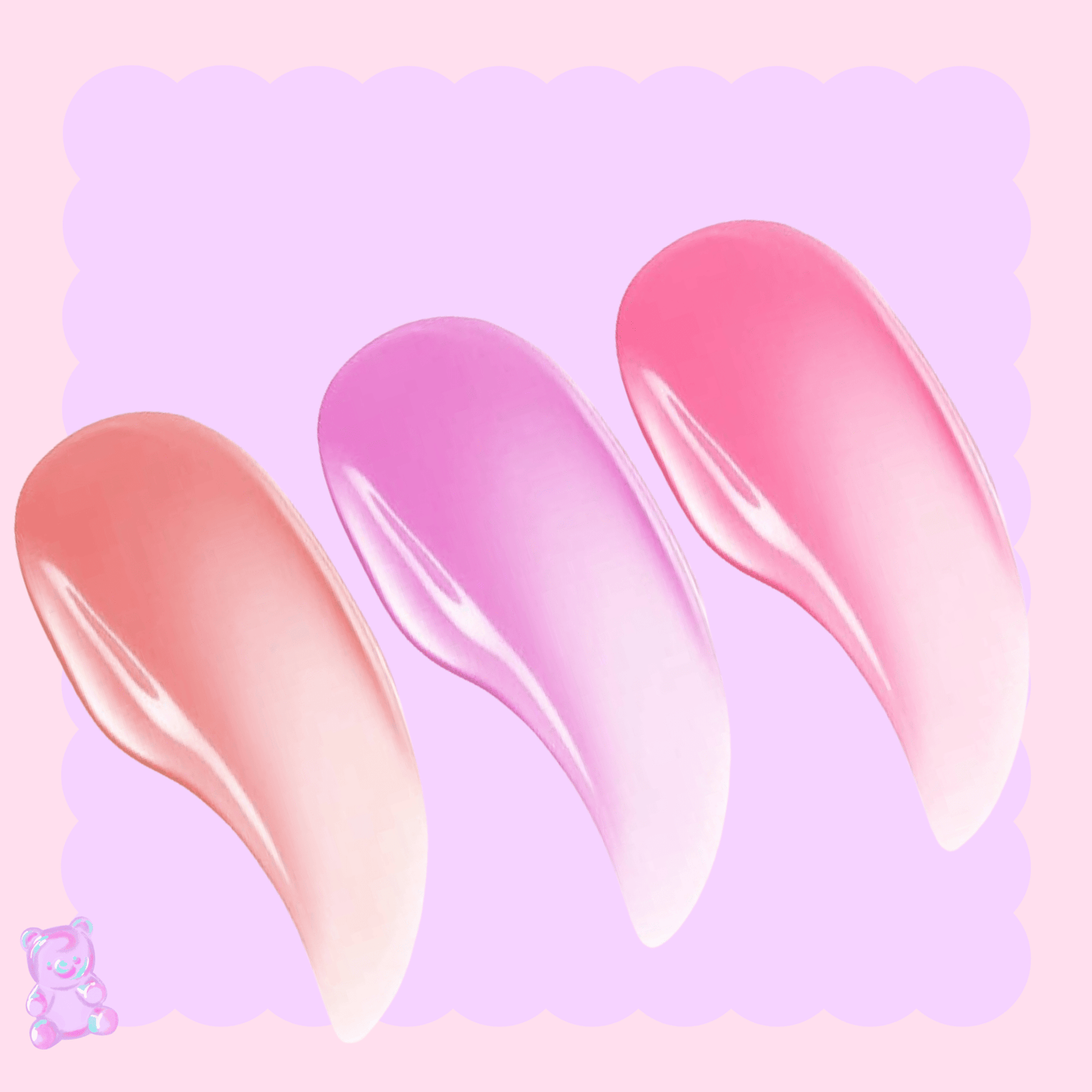Korean lip and cheek tint vibrant pink shade closeup - Overrated Korean Beauty & More