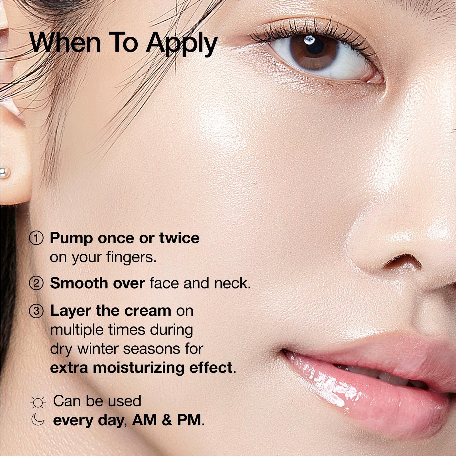 Korean daily moisturizer Anua Heartleaf 70 hydrating lotion texture - Overrated Korean Beauty & More
