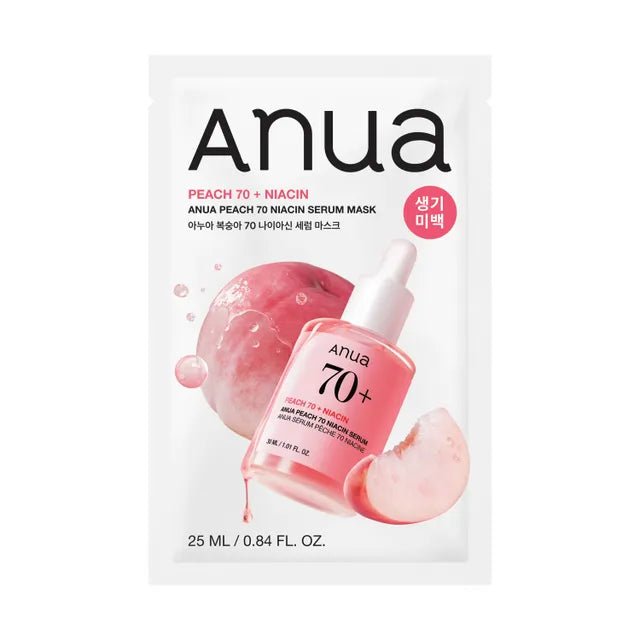 Anua Peach 70 Brightening Niacin Serum Mask - OVERRATED