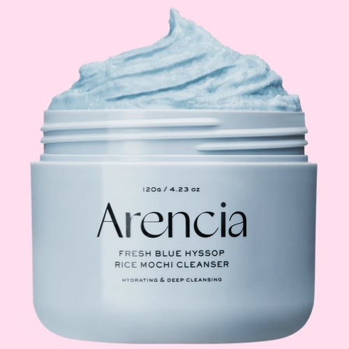 Arencia Blue Hyssop Rice Mochi Cleanser - OVERRATED