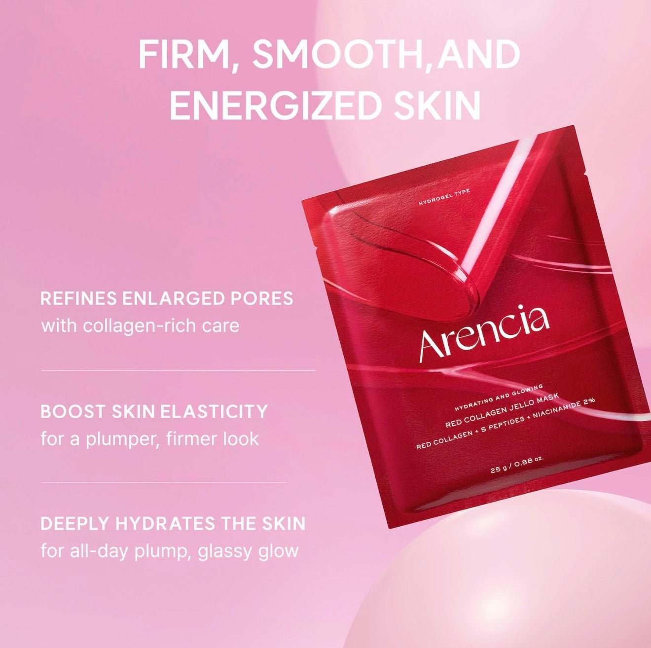 Arencia Red Collagen Jello Mask - OVERRATED