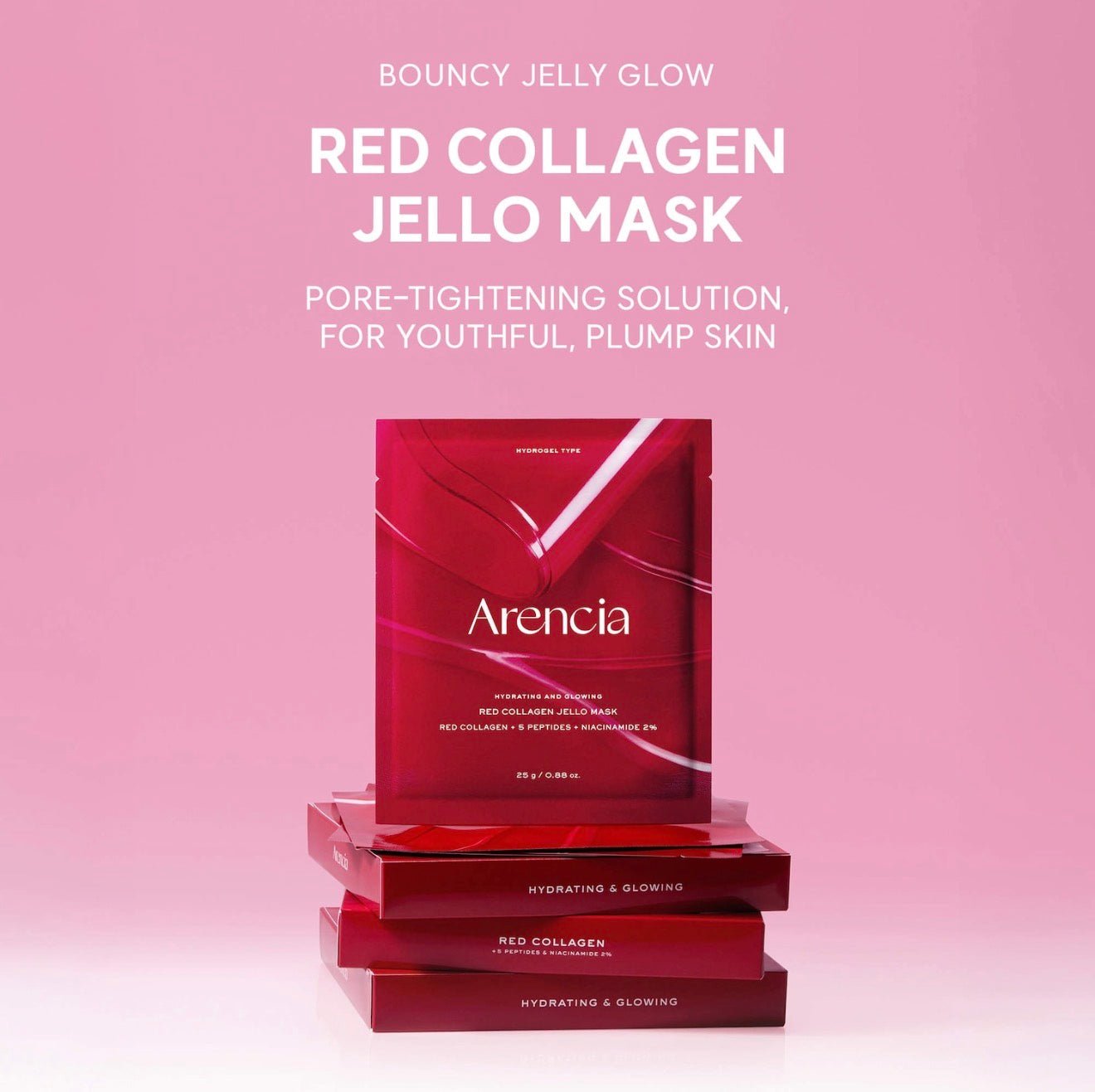 Arencia Red Collagen Jello Mask - OVERRATED