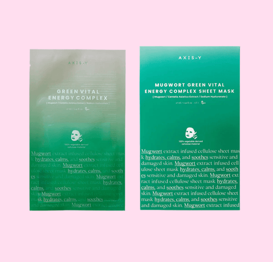 AXIS - Y Mugwort Green Vital Energy Complex Sheet Mask - OVERRATED