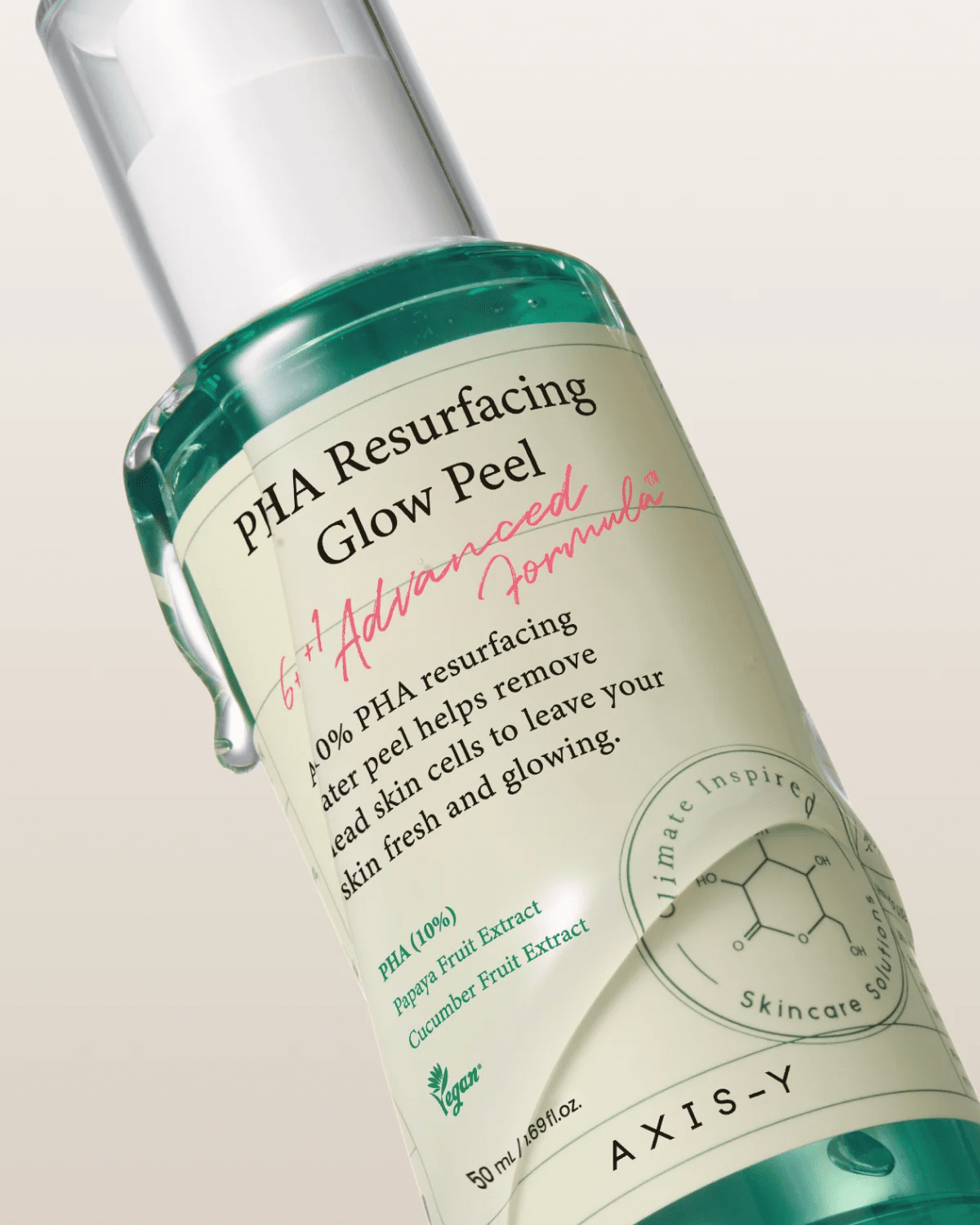 AXIS-Y PHA Resurfacing Glow Peel | Gentle Exfoliating Peel - OVERRATED