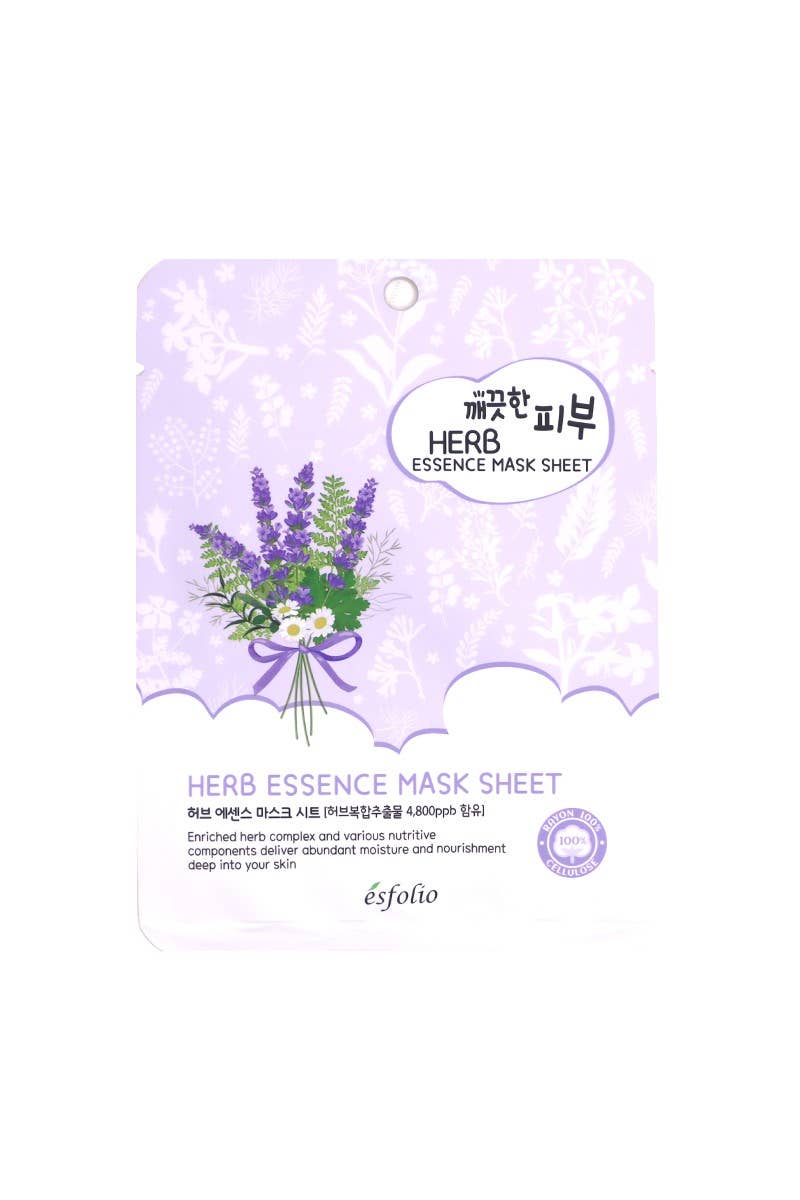 Esfolio Herb Essence Sheet Mask