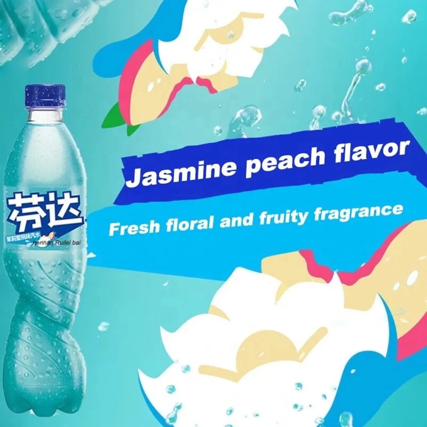 Fanta Jasmine Peach Bottled 500ml