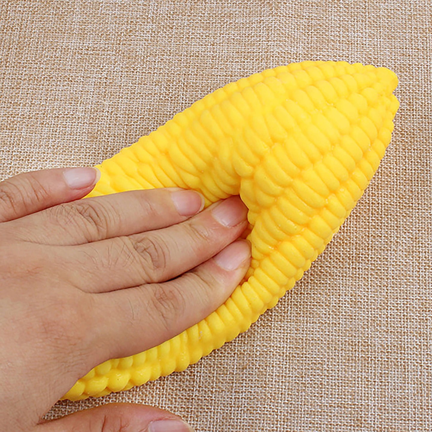 Kawaii Vegetable Market Stretchy & Squishy Realistic Corn On The Cob Sensory Toy