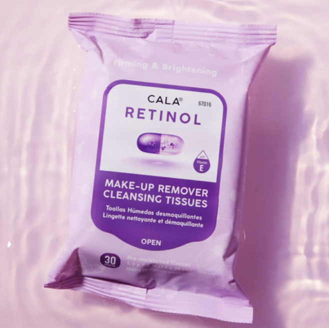 Cala Makeup Remover Wipes Tissue Cleanser: Collagen