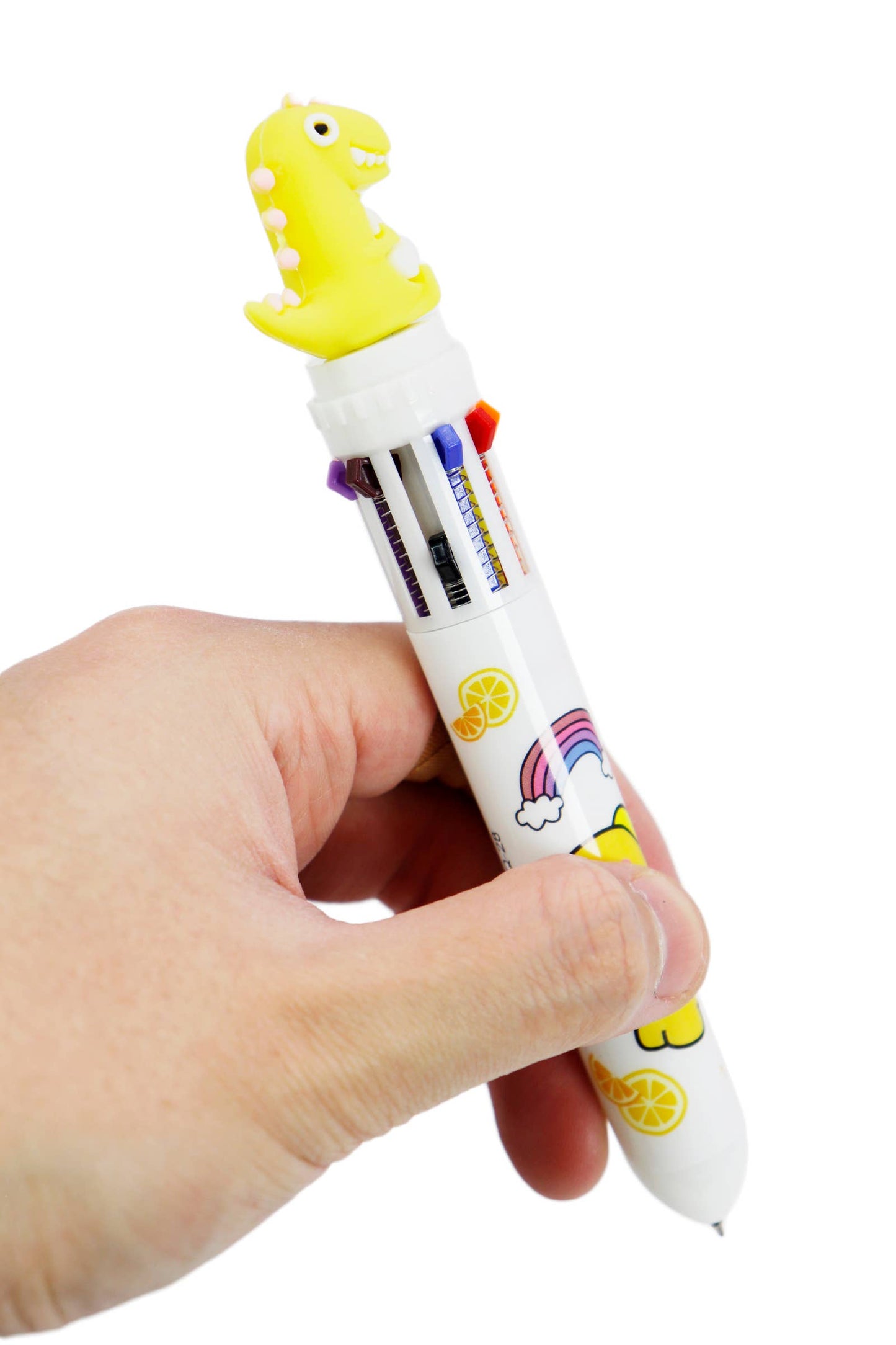 Baby Dinosaur 10 - in - 1 Multicolor Pen - 36 pcs - OVERRATED