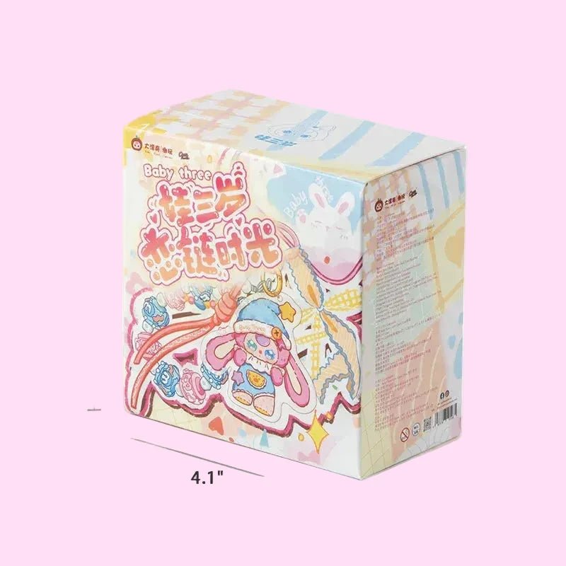 Baby Three blind box Love Chain Time Series kawaii collectible romance figure - Overrated Korean Beauty & More