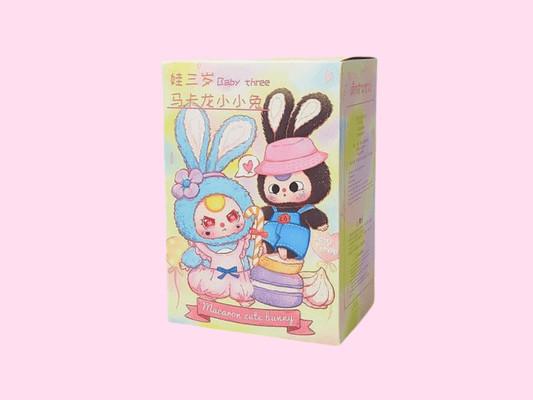 Baby Three Macaron Rabbit Series Plush Blind Box - OVERRATED