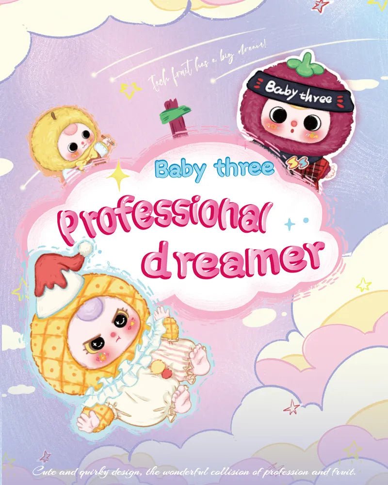 Baby Three Professional Dreamer Plush Blind Box - OVERRATED