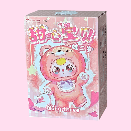 Baby Three Sweet Baby 400% Series Plush Blind Box - OVERRATED