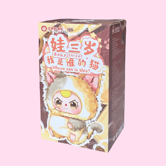 Baby Three Whose Cat Am I Series Plush Single Blind Box - OVERRATED