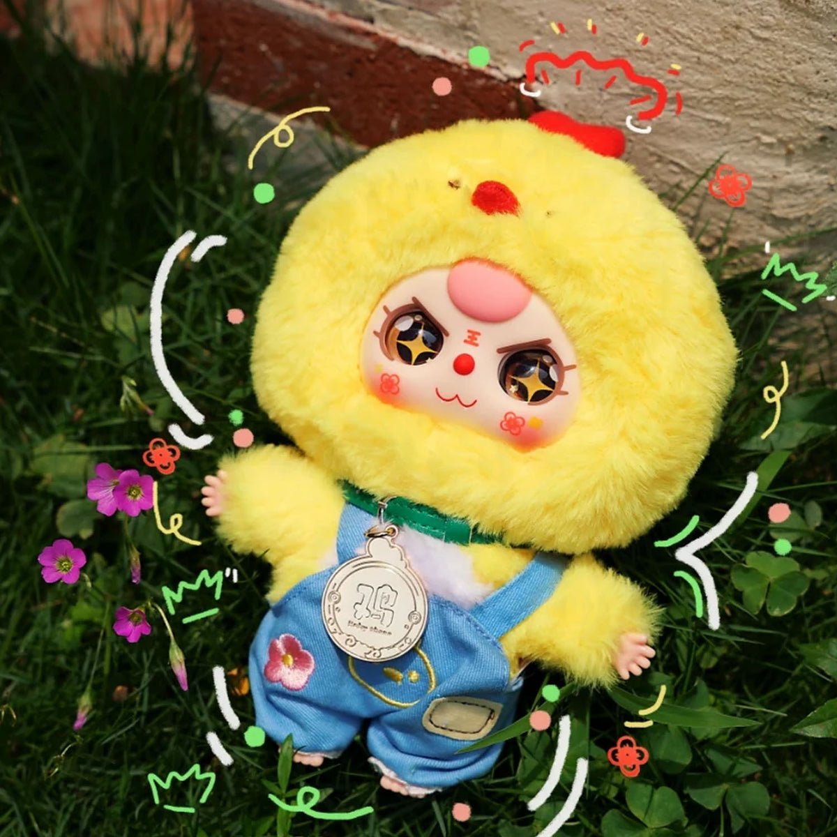 Baby Three Zodiac V2 Plush Series Blind Box - OVERRATED