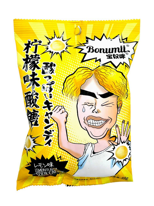 Bonumii Funny Lemon Flavor Sour Candy (China)