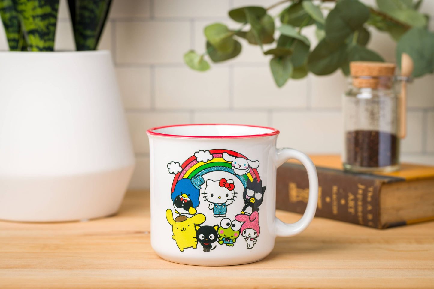 Hello Kitty and Friends 20oz Mug with Glitter