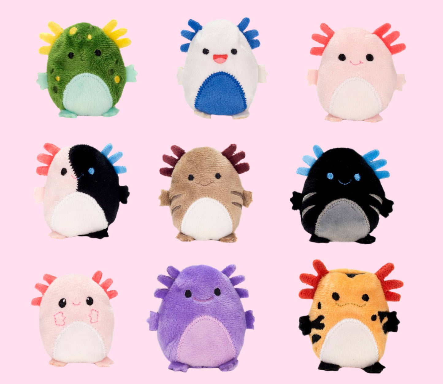 CUTIE BEANS - 3IN AXOLOTL - SERIES 10