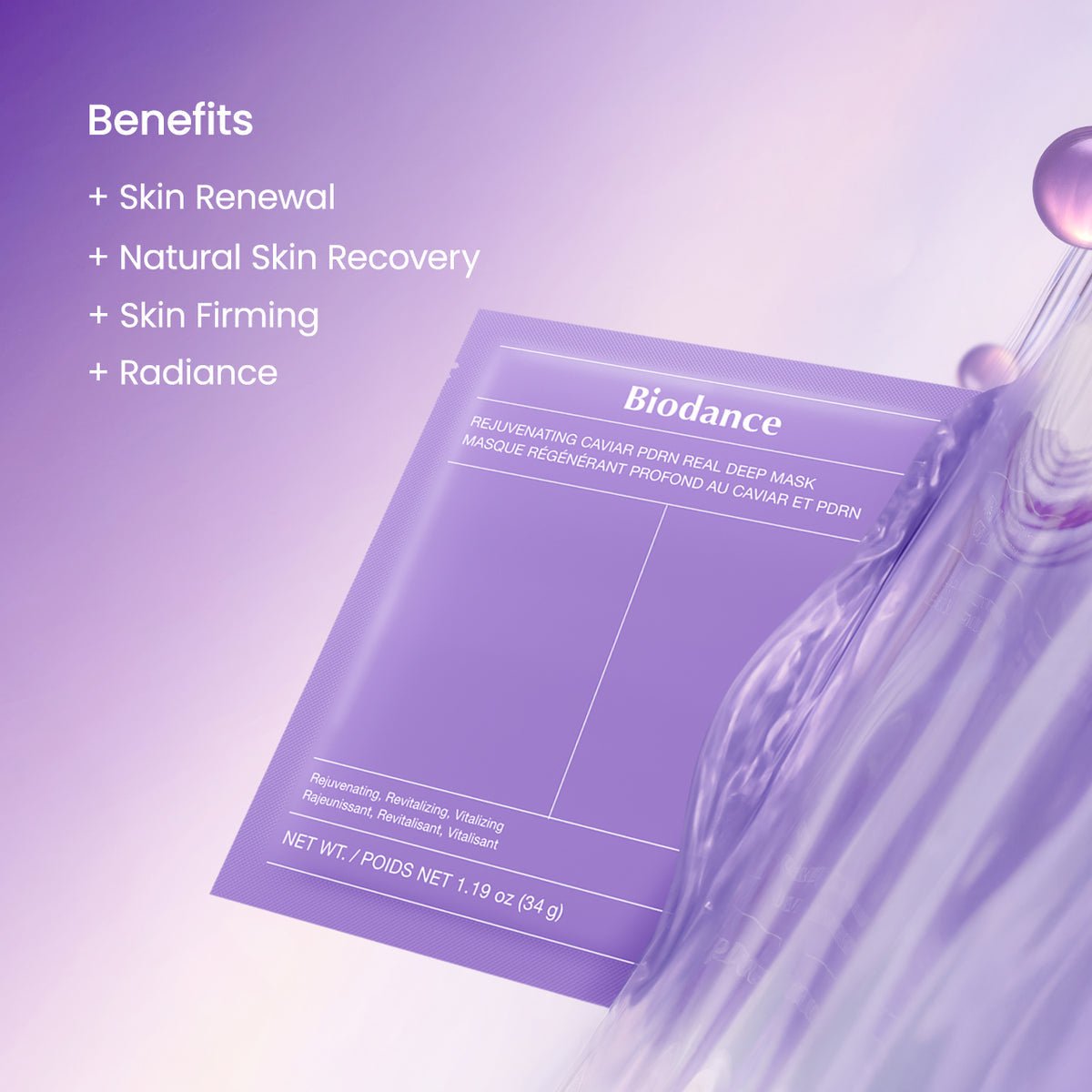 Biodance Rejuvenating Caviar PDRN Real Deep Mask - OVERRATED