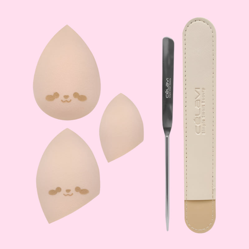 Blending Besties Spatula & Makeup Sponge - OVERRATED