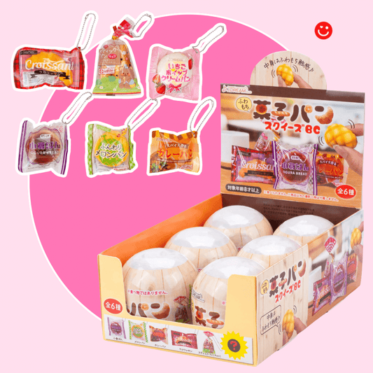 Bread Squishy Mascot Collectible Capsule - OVERRATED