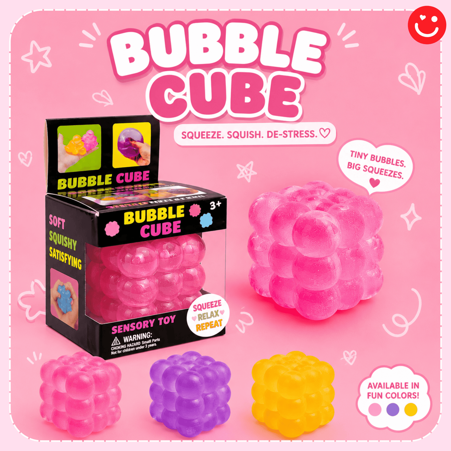 Bubble Cube Sensory Toy - OVERRATED