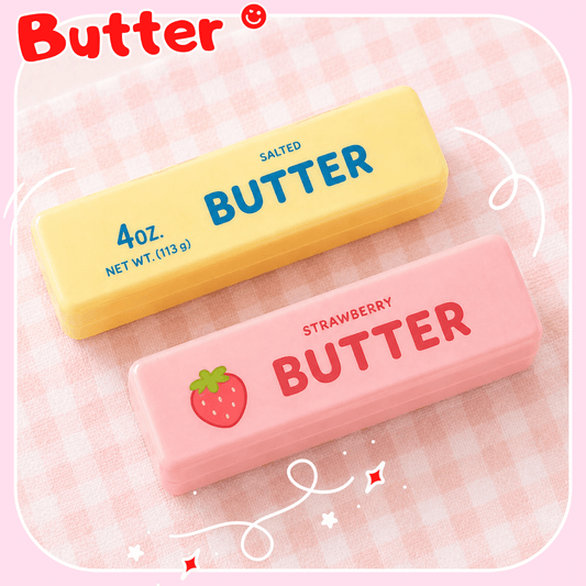 Butter Squishy Toy Kawaii Slow Rise Stress Relief - OVERRATED