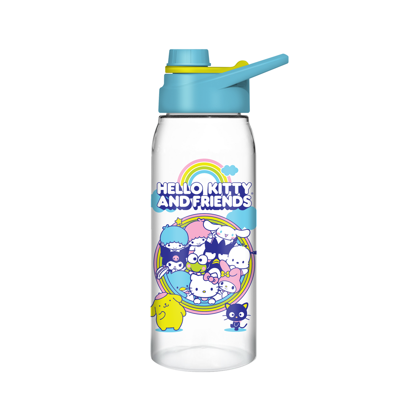 Sanrio Rainbow 28oz Water Bottle w/ Screw Lid