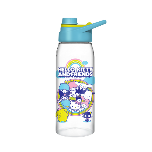 Sanrio Rainbow 28oz Water Bottle w/ Screw Lid