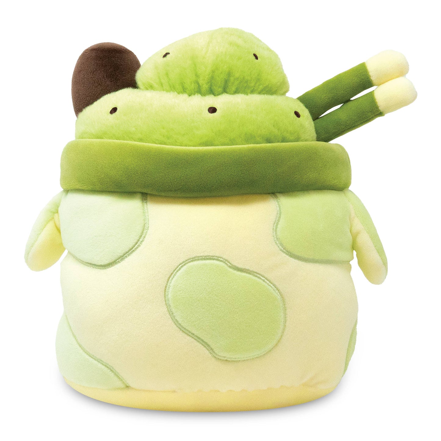 Matcha Mooshakeo Fluffy Dessert Food Plushie