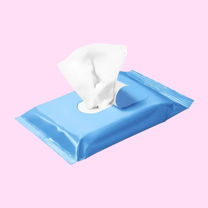 Lavender extract collagen wipes for gentle skin cleansing - Overrated Korean Beauty & More