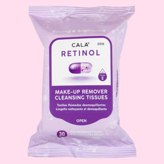 Cala Makeup Remover Wipes Tissue Cleanser: Retinol - OVERRATED