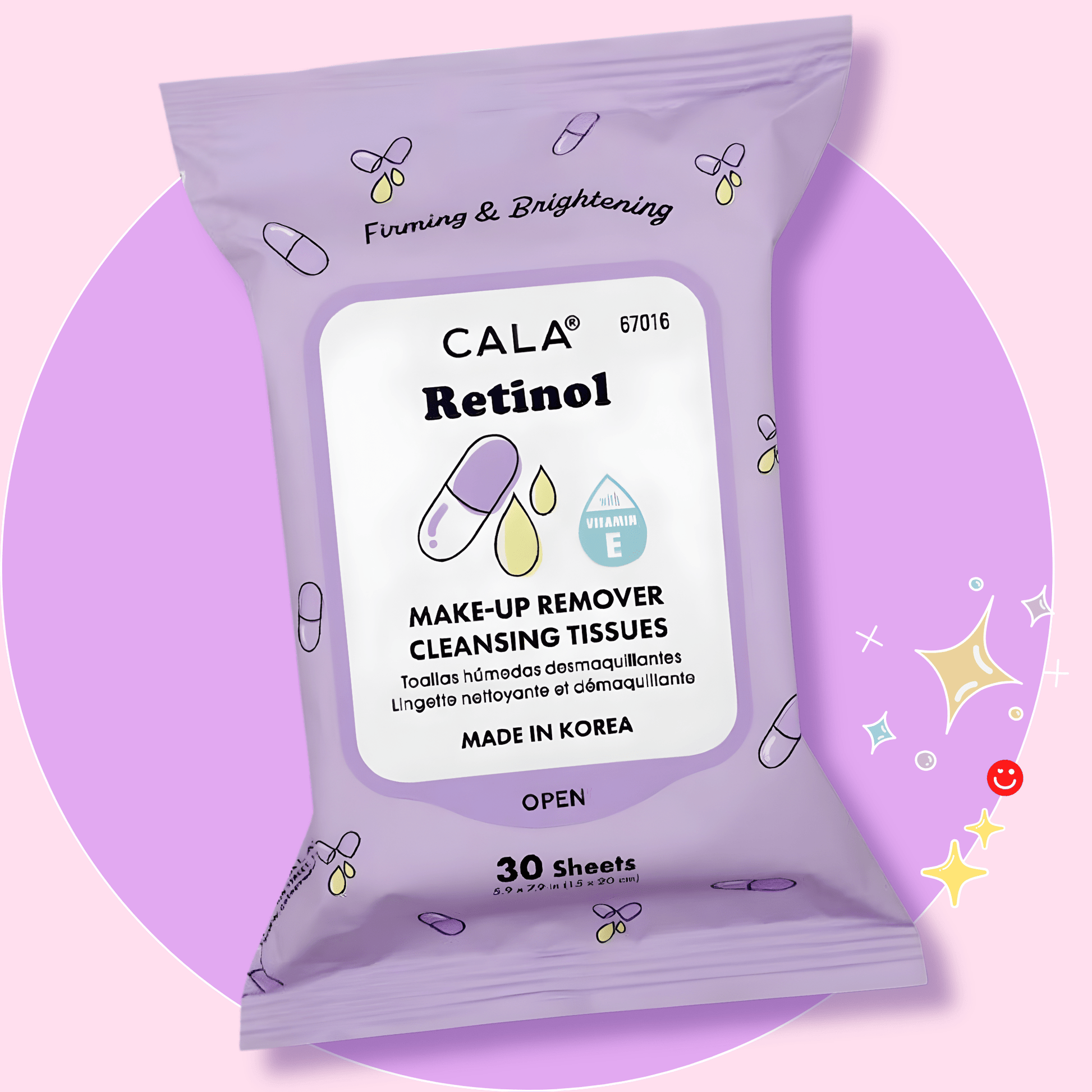 Retinol makeup remover wipes cleansing tissues - Overrated Korean Beauty & More