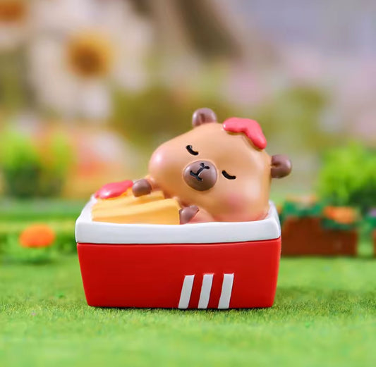 Capybara Boy Blind Box Series – Snack Time Collectible Figures - OVERRATED