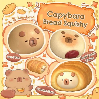 Capybara Bread Squishy Toy - OVERRATED