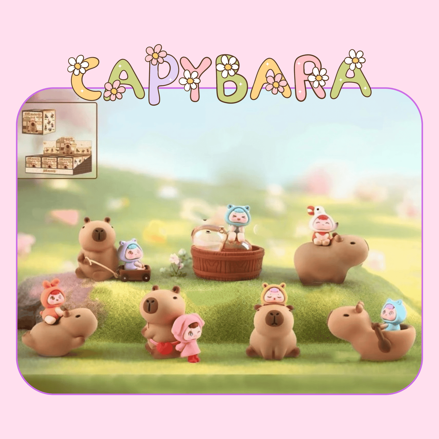 Capybara Companion Series Blind Box Figure - OVERRATED